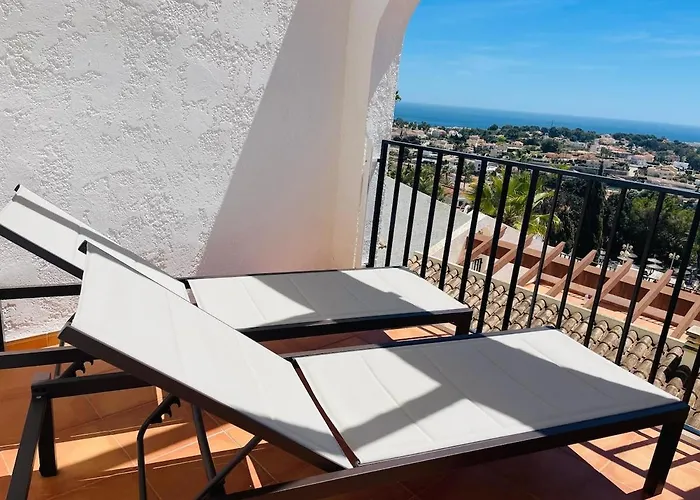 Toller & Panoramasicht Imperial Park Кальпе